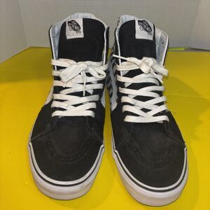 VANS Off the Wall Unisex Men13 W 14.5 Checkerboard Sk8-Hi Skateboard Shoes